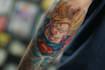 custom an abstract black tattoo design
