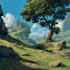 create concept art, fantasy landscapes, background scenes