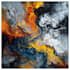create abstract and surreal  acrylic art
