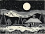 create awesome linocut illustration for your
