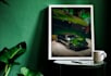 design stunning cinematic custom car posters