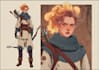 create fantasy character, monster, humanoid, dnd or similar