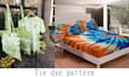 design seamless tie dye digital pattern for fabric print