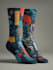 do custom sublimation sock design