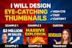 create professional and clickable youtube thumbnails in 24 hours