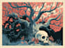 create artistic linocut illustration