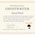 ghost write a compelling ebook or paperback for amazon KDP