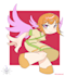 your character in stylized proportion