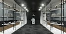 visualize 3d exhibition stand, trade booth, retail display, luxury items render