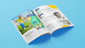 design flyers, brochures, and corporate presentations