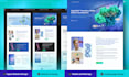 design a modern website UI, UX or landing page in figma