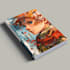 do comic script children illustration, kid picture book,