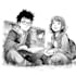 draw comic script children illustration, kid picture book,