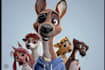 draw custom animal cartoon illustration