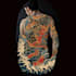 make a traditional japanese irezumi tattoo