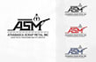 do modern custom machinery logo design