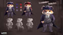 create stylized character concept art