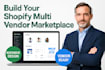 build shopify marketplace shopify multi vendor ecommerce website multivendor