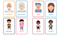 design colourful printable flashcards for kids