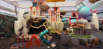 design custom 3d metaverse environment, vrchat rooms, spatial io world, roblox