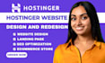 hostinger wordpress website design hostinger website redesign hostinger website