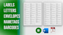 bulk generate certificates, invitations, or documents using mail merge templates