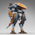 design futuristic mecha robots