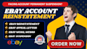 solve ebay mc011 mc113 mc999 suspension and reinstatement appeal