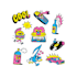 create sticker designs graffiti style