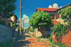 create anime, game, and visual novel background painting