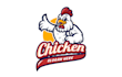 make eye catching fried chicken rooster logo with unlimited revision