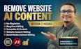 humanize ai content, edit ai content into natural blogs in 2hrs