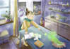watercolor children book illustrations and children book illustration