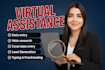 be your virtual assistant for lead generation,data entry, web research in german