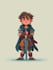 draw 2d game characters and game assets