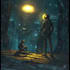 make hand drawn sci fi illustrations using pencils