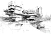 draw architecture and urban design sketches