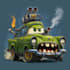make your car cartoon into a funny car