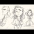 draw sketches with your character