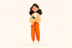 create a digital vector flat character or illustrations