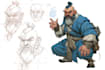 draw character illustration and concept art