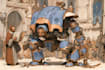 make a paint warhammer themed illustration