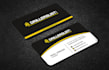 design elegant luxurious two sided business card