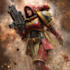 make your warhammer 40k character illustration