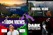 design professional youtube thumbnail