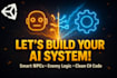 create smart enemy ai and npc systems for your unity game
