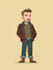 draw 2d game character illustration