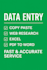handle all data entry task