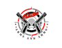 design high quality firearms and ammo logo