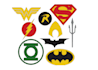 create superhero mascot character and business logo